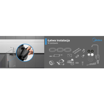 Osmoza Midea 800GPD Smart